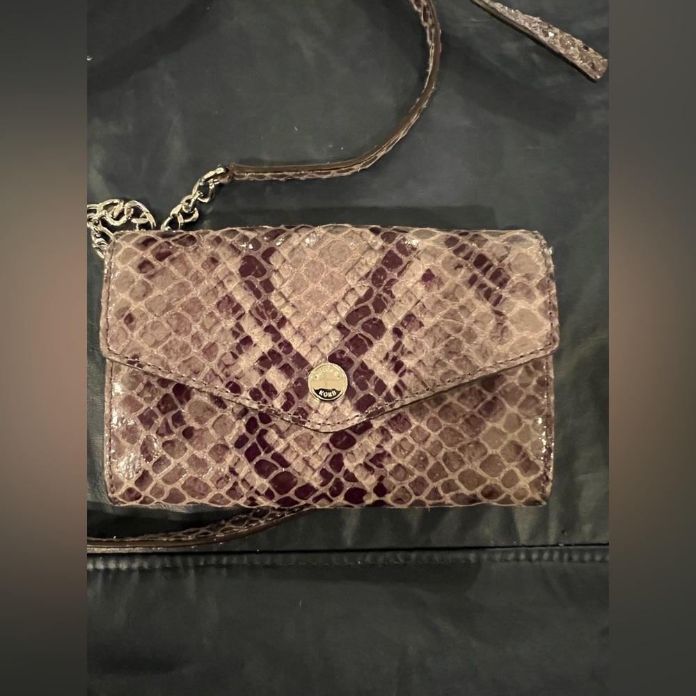 Michael Kors Python Embossed Crossbody Wallet - image 4